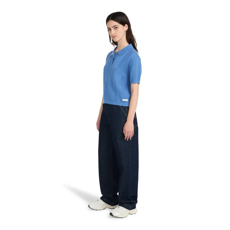 Element Textured Women Polo T-Shirt Riviera