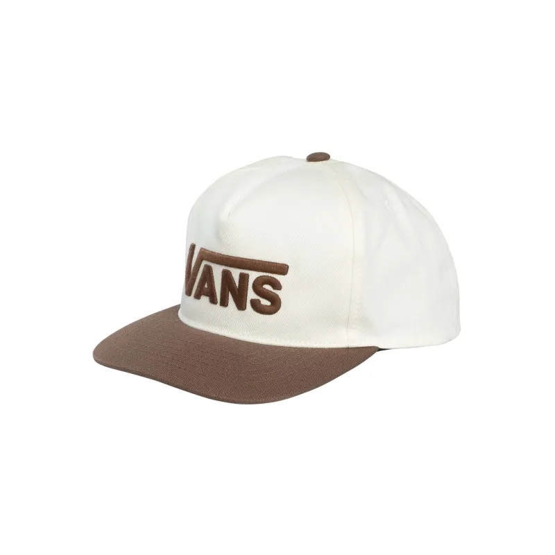Vans Drop V Logo Cap Vintage Cocoa