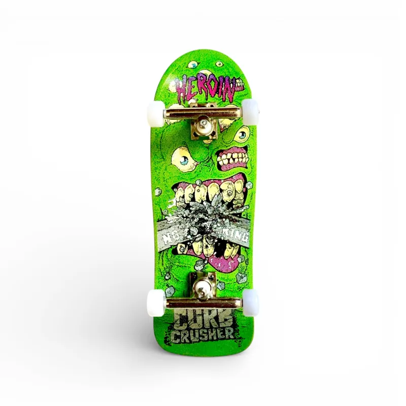 Custom Pro X Heroin Curb Crusher Chomp Fingerboard Complete