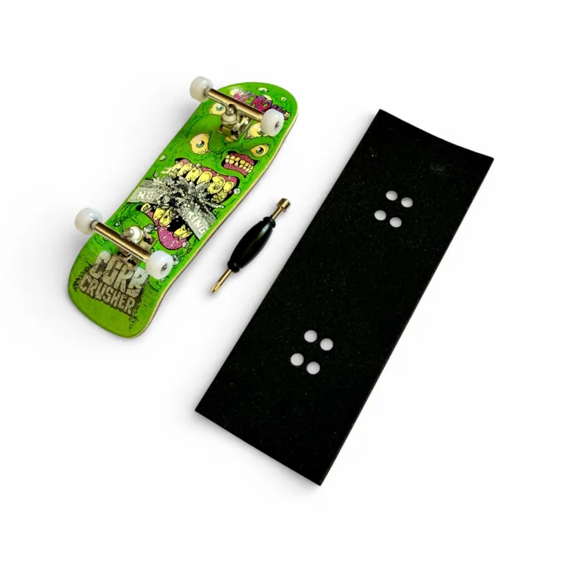 Custom Pro X Heroin Curb Crusher Chomp Fingerboard Complete
