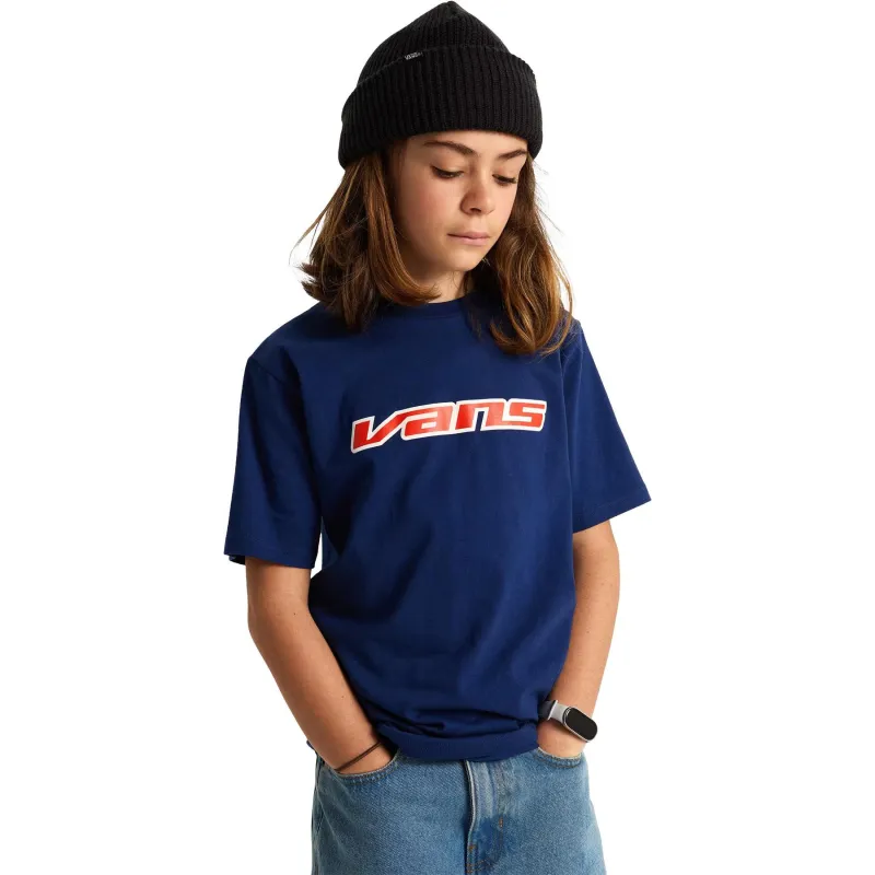 Vans Retro Speed Kids T-Shirt Deep Indigo