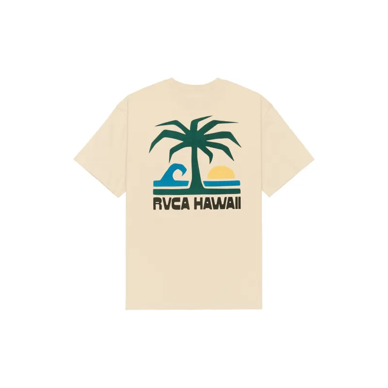 RVCA Aloha T-Shirt Moonbeam