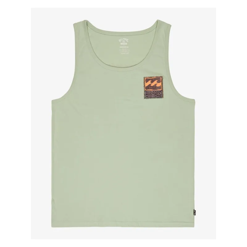 Billabong Stamp Tanktop Vintage Green