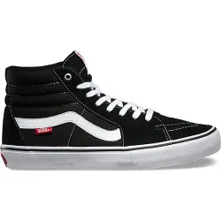 Vans Sk8-Hi Pro Shoes Black/White - 4.5