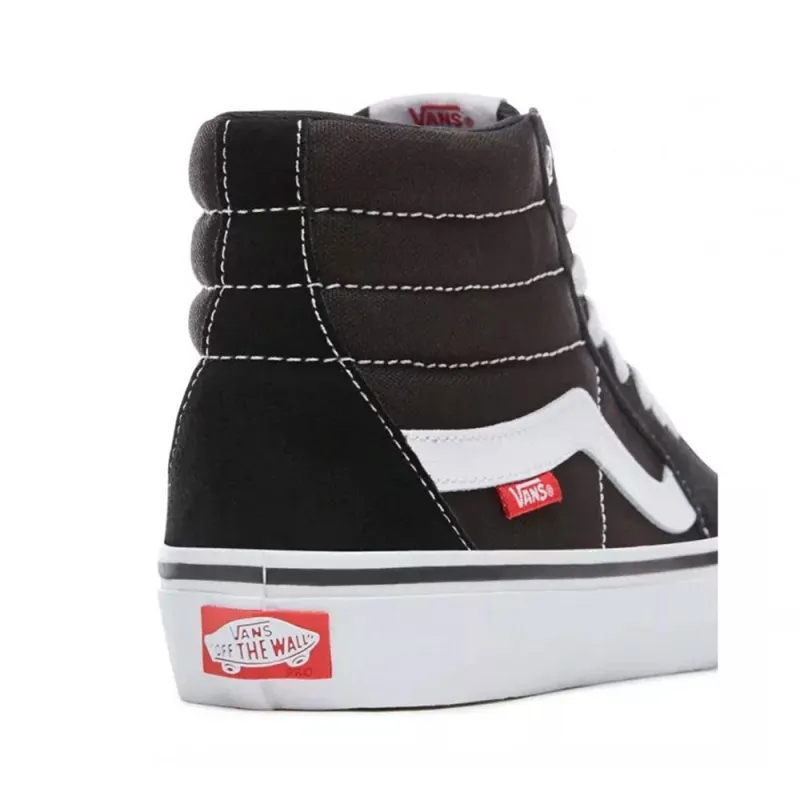 Vans Sk8-Hi Pro Shoes Black/White - 4.5