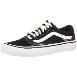 Vans Old Skool Pro Shoes Black/White - 4