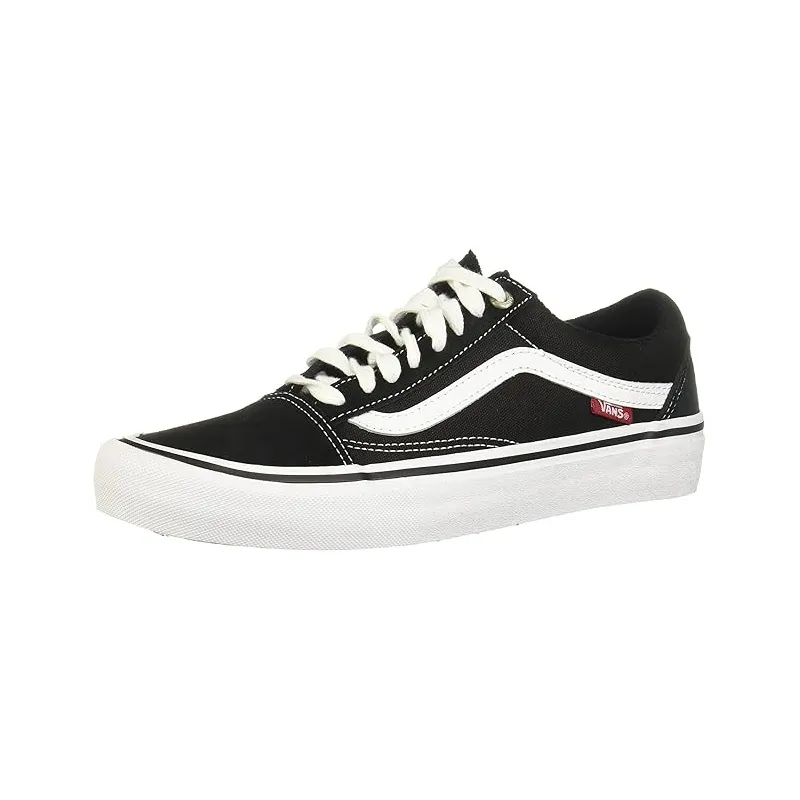 Vans Old Skool Pro Shoes Black/White - 4