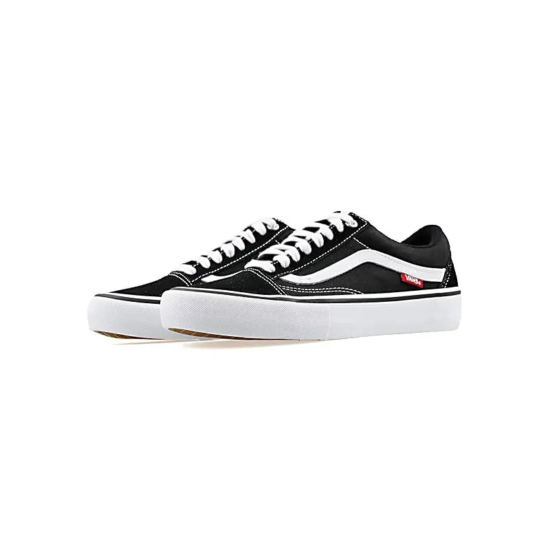 Vans Old Skool Pro Shoes Black/White - 4