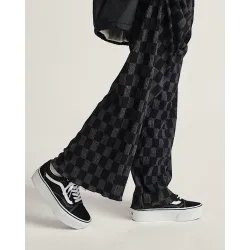 Vans Old Skool Platform Shoes Black/White - 3.5