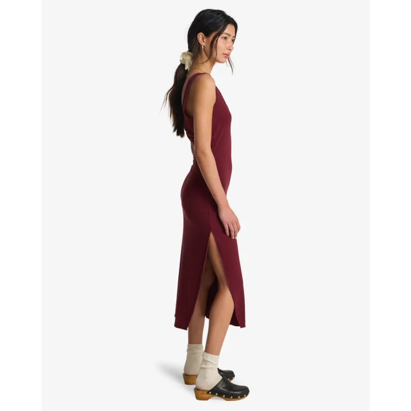 Billabong Take A Look Midi Dress Cranberry