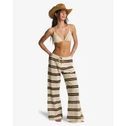 Billabong Hot Stripe Women Pants Teak