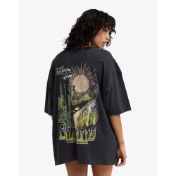 Billabong Sun Chasing Women T-Shirt Off Black