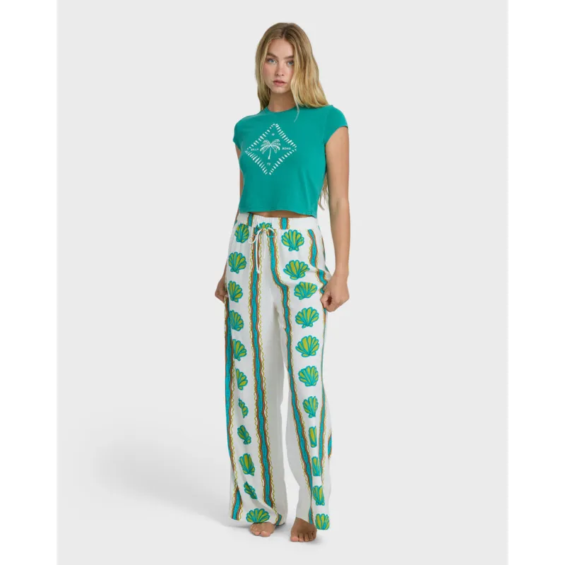 Billabong Coastal Crush Women T-Shirt Salt Crystal
