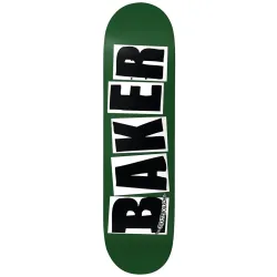 Baker Brand Logo Forest Green 8.38" Skateboard Deck