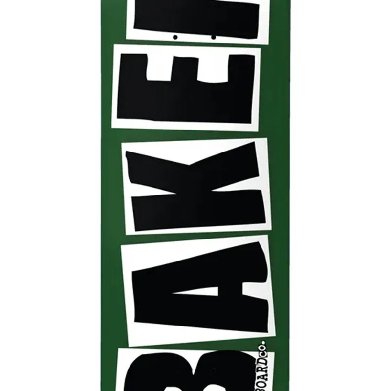Baker Brand Logo Forest Green 8.38" Skateboard Deck