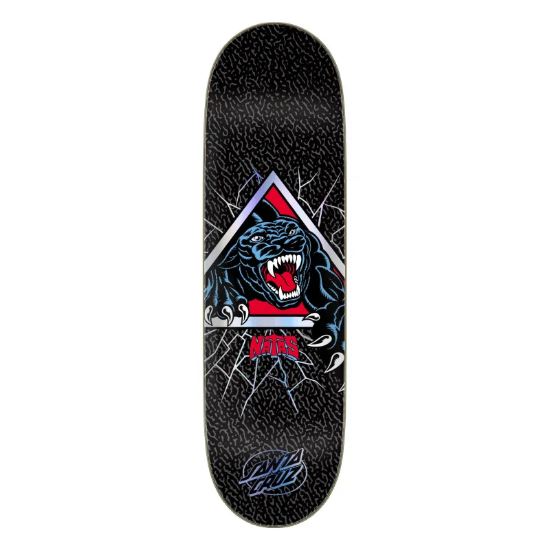Santa Cruz Natas Shattered Panther VX 9.0" Skateboard Deck