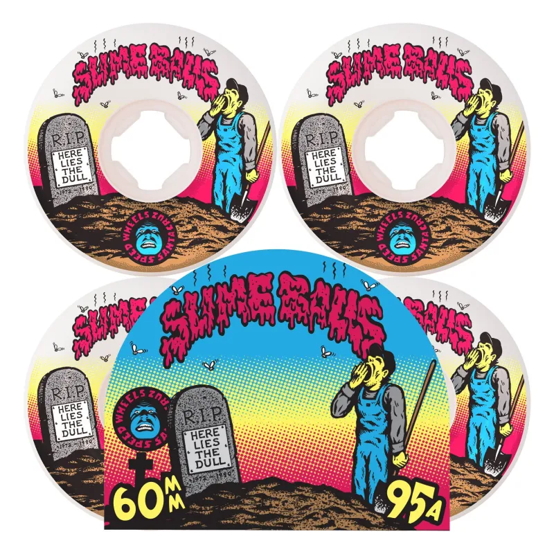 Slime Balls Death Of Dull Vomits 60mm Old School Ruote