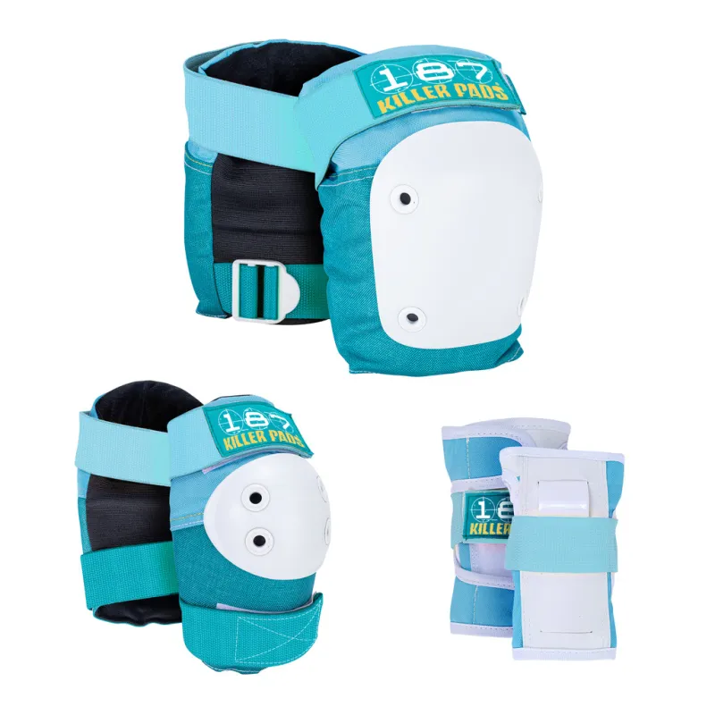 187 Killer Pads Pre-K Six Pack Pads Teal