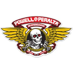 Buy Powell-Peralta Winged Ripper Sticker at the Sickboards Longboard Shop