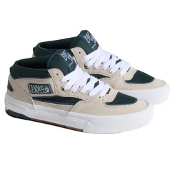 Vans Skate Half Cab Shoes Oatmeal/Deep Teal - 8