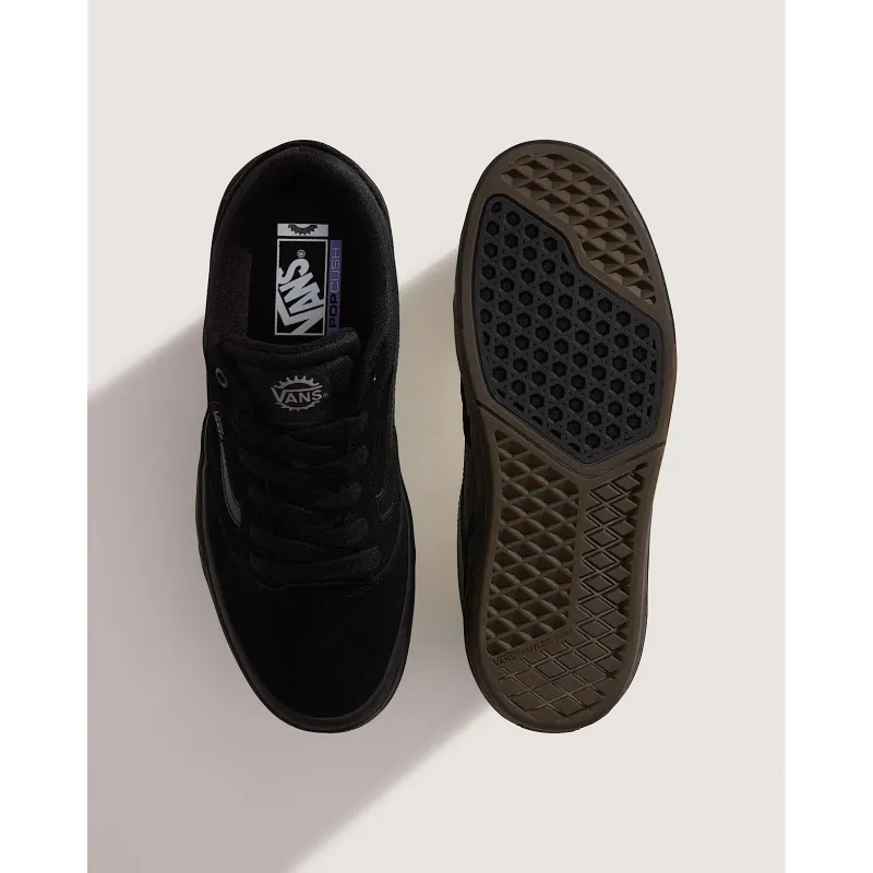 Vans Bmx Proof Wafflecup Shoes Black/Black - 12