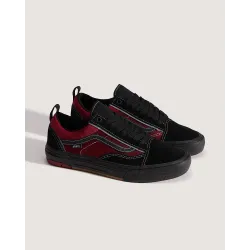 Vans Skate Old Skool Wafflecup Shoes Black/Red - 7.5