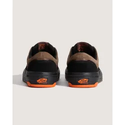 Vans Skate Era Wafflecup Shoes Black/Brown - 6