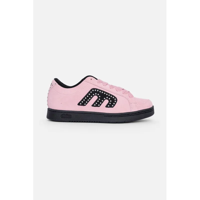 Etnies Kingpin Shoes Pink/Black - 5