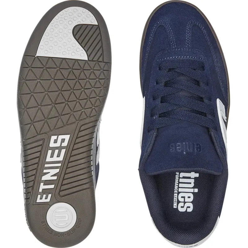 Etnies Locut Shoes Navy/White/Gum - 8.5