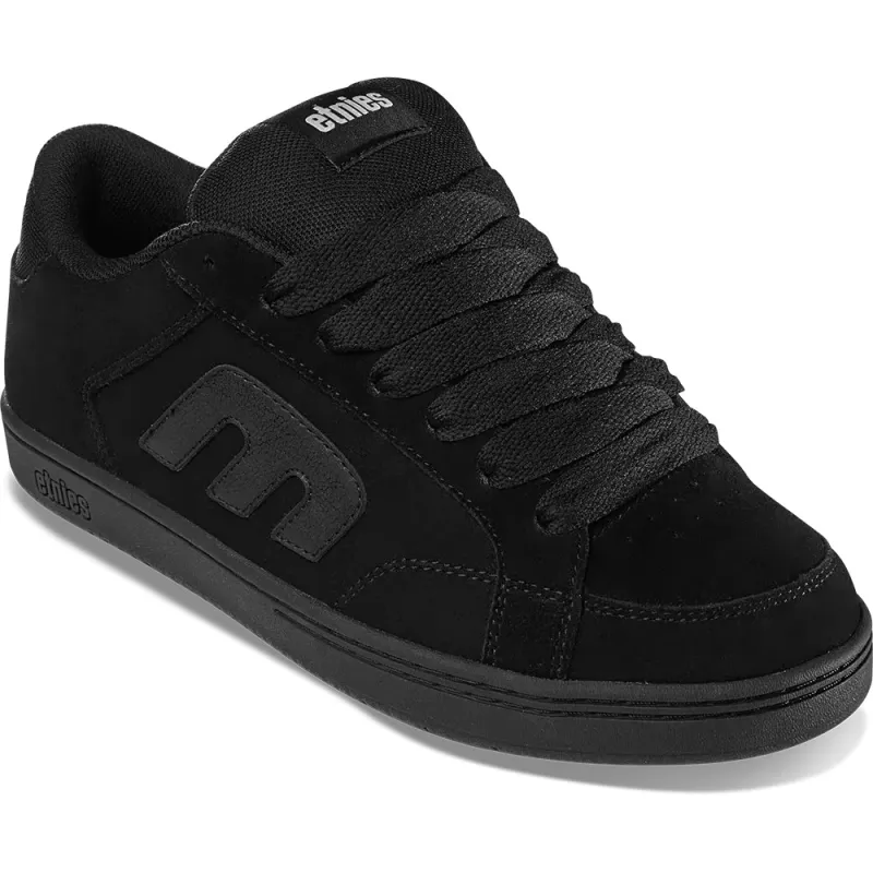 Etnies Kingpin 2K Shoes Black/Black/Black - 9