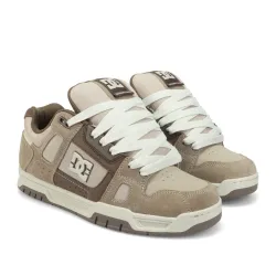 DC Shoes Stag Shoes Taupe/Off White - 13