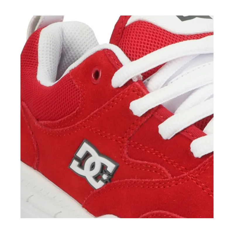 DC Shoes Ascend Le Shoes Red/White - 9.5