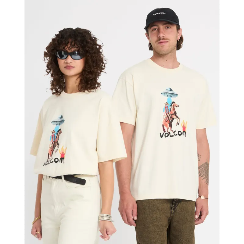 Volcom Fa Mickey Mason 1 T-Shirt Dirty White