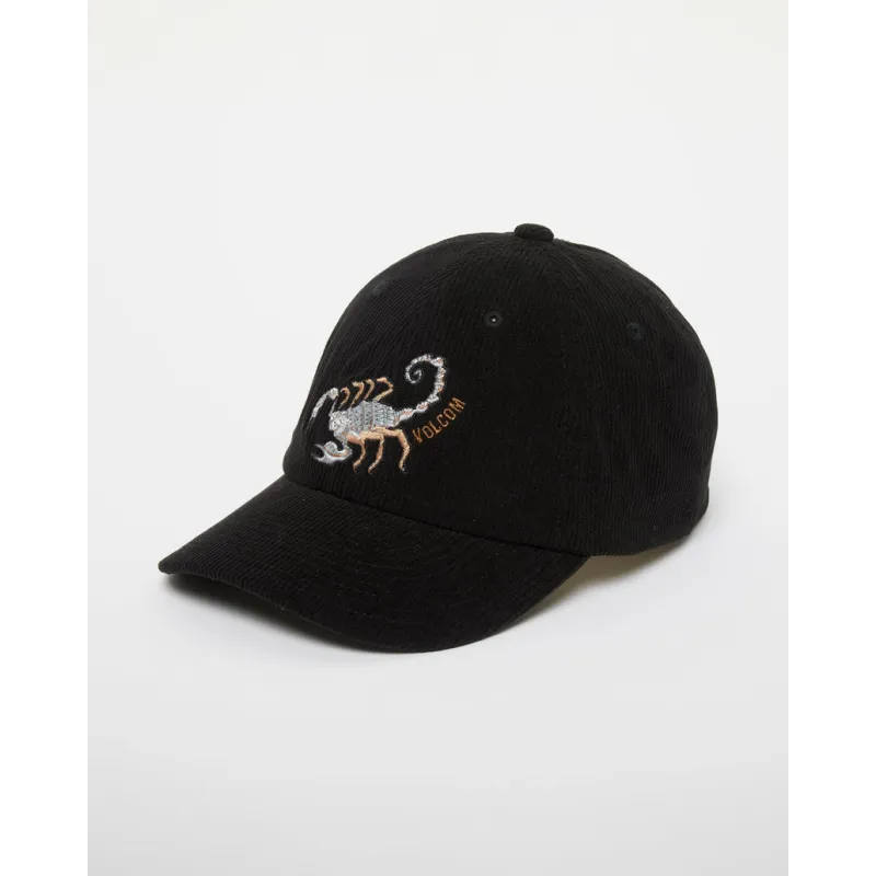 Volcom Fa Mickey Mason Adj Hat Black
