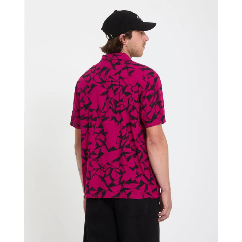 Volcom Boldstone Shirt Sangria