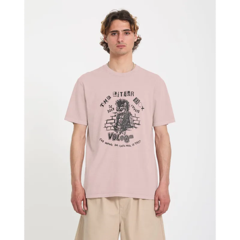 Volcom Punkat T-Shirt Bark Brown