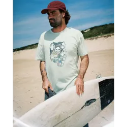 Volcom Fa Issam Auptel T-Shirt Pale Aqua