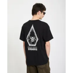Volcom Gamma Doom T-Shirt Black