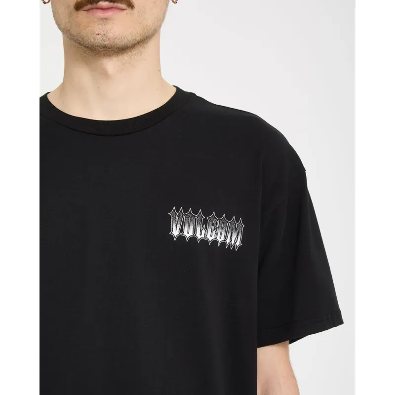 Volcom Gamma Doom T-Shirt Black