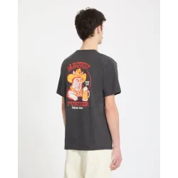 Volcom Meowdy T-Shirt Heather Black