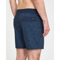 Volcom Psych Cotton Stoney 17 Shorts Midnight Blue