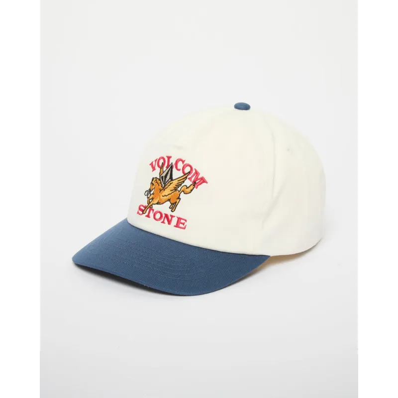 Volcom Petrolstone Adj Cap Off White