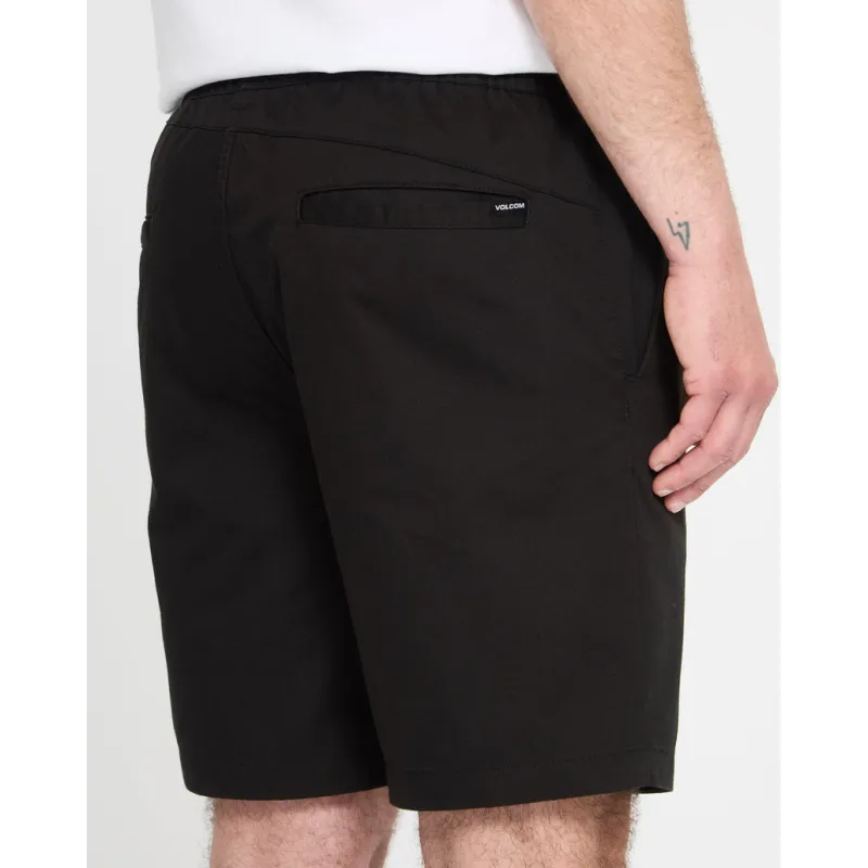 Volcom Frickin Ii Elastic Waist 19 Shorts Black