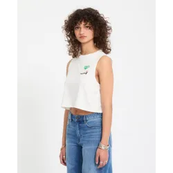 Volcom Fa Mickey Mason Women Tanktop Off White