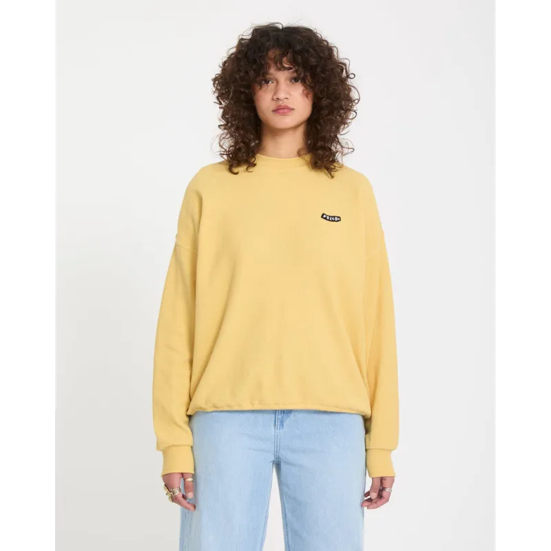 Volcom Sweeterry Women Crewneck Sunburst