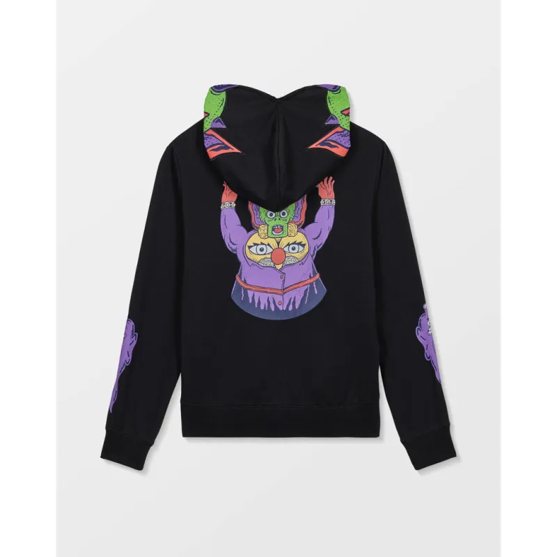 Volcom Fa Ben Sanair Full Zip-Hoodie Kids Hoodie Black