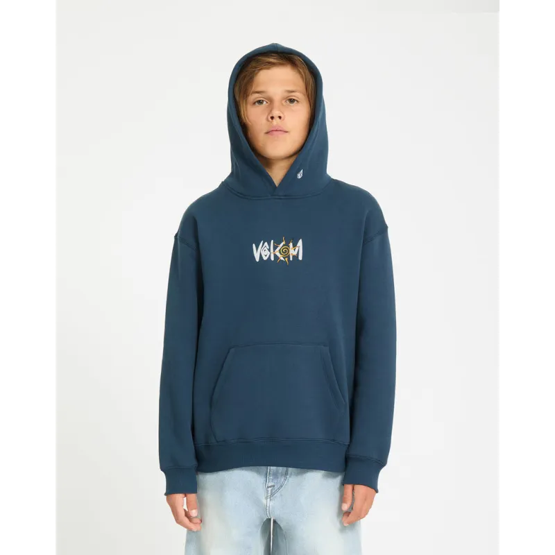 Volcom Watanite Kids Hoodie Dust Bowl Indigo