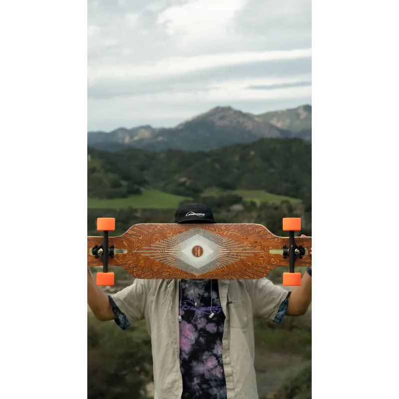 Loaded Tan Tien Prism 39" Drop Through Longboard Complete