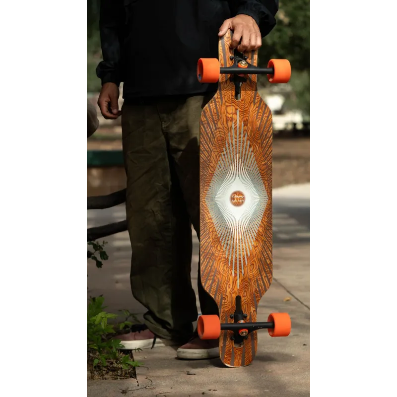 Loaded Tan Tien Prism 39" Drop Through Longboard Complete