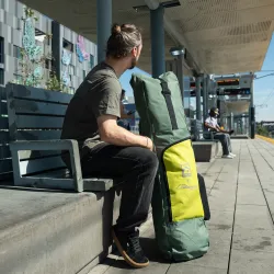 Loaded x Kyoto Long Base Collab Board Bag Dark Matter